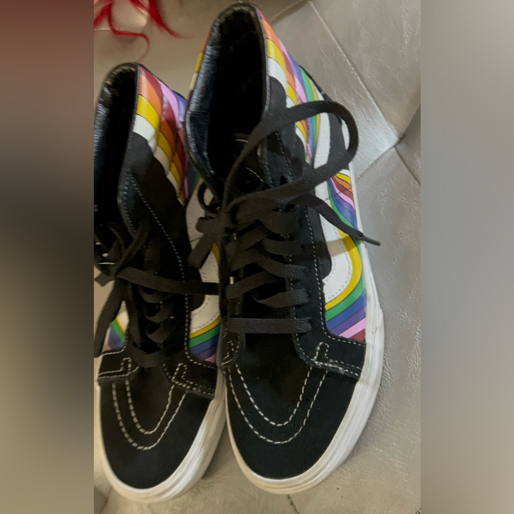 Off-the-wall vans quarter top skater bost shoes